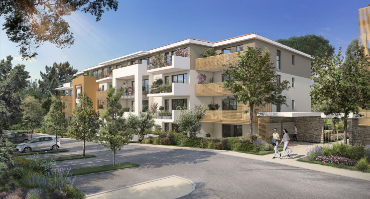 Aix-en-Provence programme immobilier neuf « Aria » en Loi Pinel 