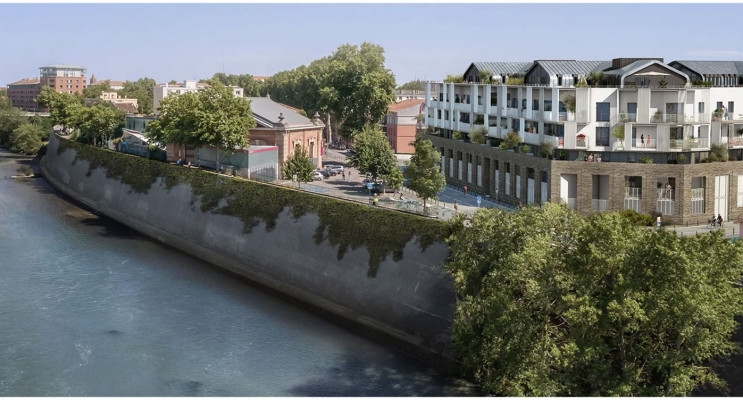 Toulouse programme immobilier neuf &laquo; Les Belles Rives &raquo; en Loi Pinel 