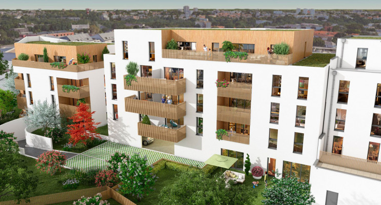 Saint-Herblain programme immobilier neuf « Les Villas Garance » en Loi Pinel 