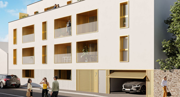 Brest programme immobilier neuf &laquo; Cap Armor &raquo; en Loi Pinel 