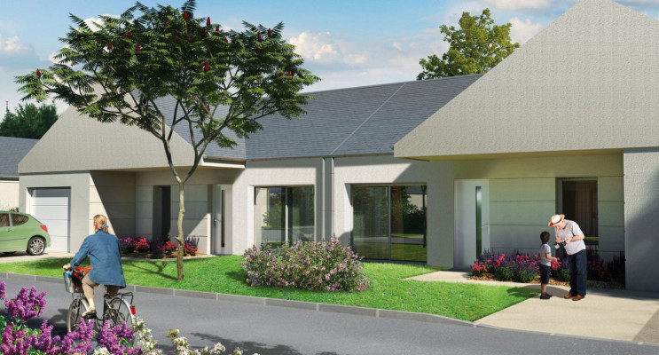 Bourges programme immobilier neuf &laquo; La Promenade Jacques Brel &raquo; 