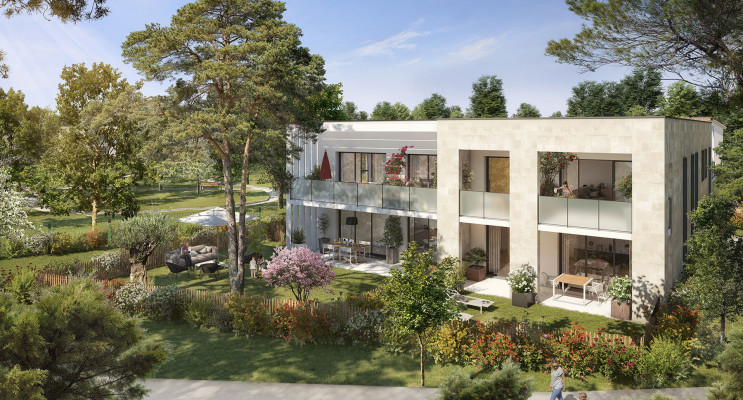 Pessac programme immobilier neuf &laquo; Le Parc Habit&eacute; &raquo; en Loi Pinel 