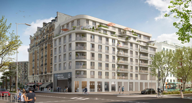 Saint-Ouen-sur-Seine programme immobilier neuf « Réciproque - Ouest