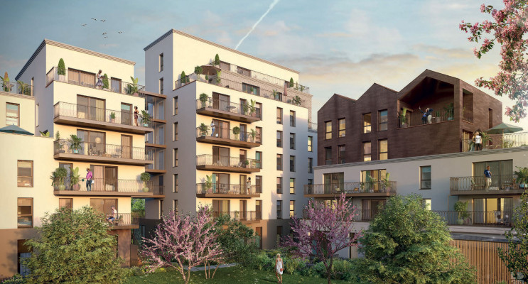 Rennes programme immobilier neuf &laquo; Paloma &raquo; 