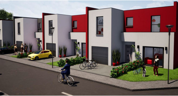 Le Petit-Quevilly programme immobilier neuf &laquo; Les Villas Flaubert &raquo; 