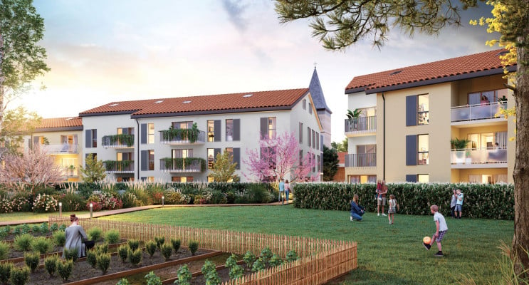 Rillieux-la-Pape programme immobilier neuf « Green Village » en Loi Pinel 