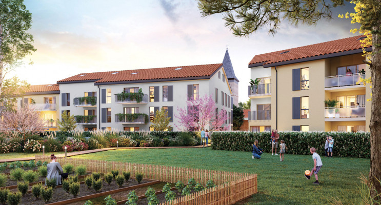 Rillieux-la-Pape programme immobilier neuf &laquo; Green Village &raquo; en Loi Pinel 