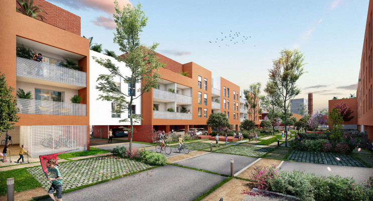 Roubaix programme immobilier neuf « L'Îlot Vert » en Loi Pinel 