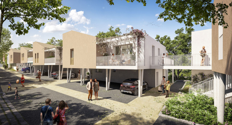 Artigues-pr&egrave;s-Bordeaux programme immobilier neuf &laquo; Or&eacute;e du Bois &raquo; en Loi Pinel 