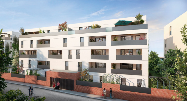 Toulouse programme immobilier neuf &laquo; &Ocirc; Brienne &raquo; en Loi Pinel 