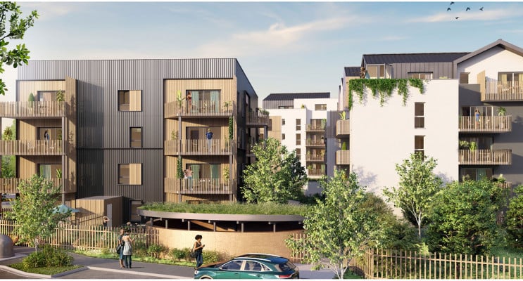 Angers programme immobilier neuf &laquo; Empreinte &raquo; en Loi Pinel 