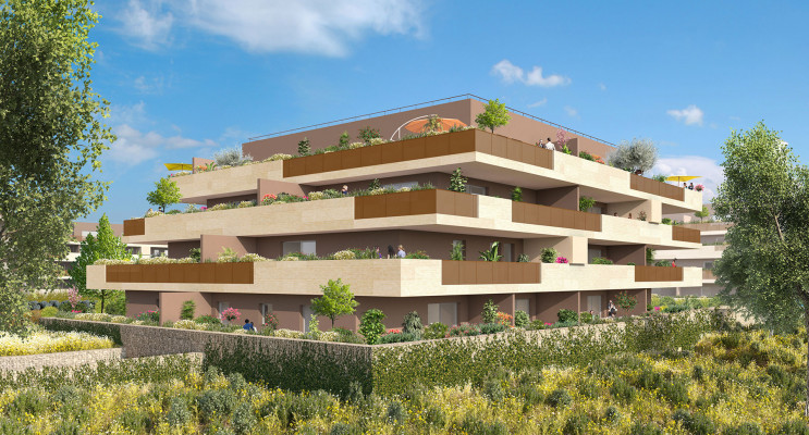 Castries programme immobilier neuf « Domaine Les Lavandières Tr. 2 » en Loi Pinel 