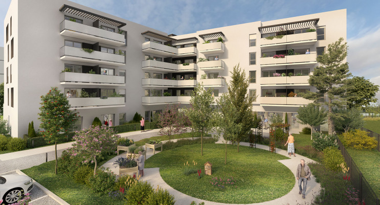 Monteux programme immobilier neuf « Les Senioriales de Monteux Porte d'Avignon