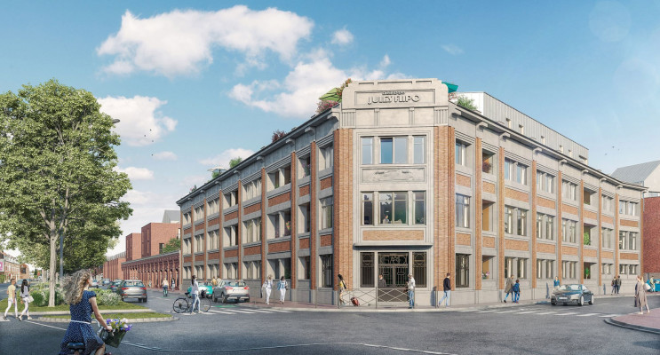 Tourcoing programme immobilier neuf &laquo; La Fabrik &raquo; en Loi Pinel 