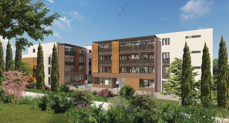 Morières-lès-Avignon programme immobilier neuf « Patio Monnet » en Loi Pinel 