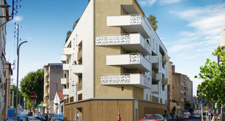 Toulon programme immobilier neuf &laquo; Le Grand Angle &raquo; en Loi Pinel 