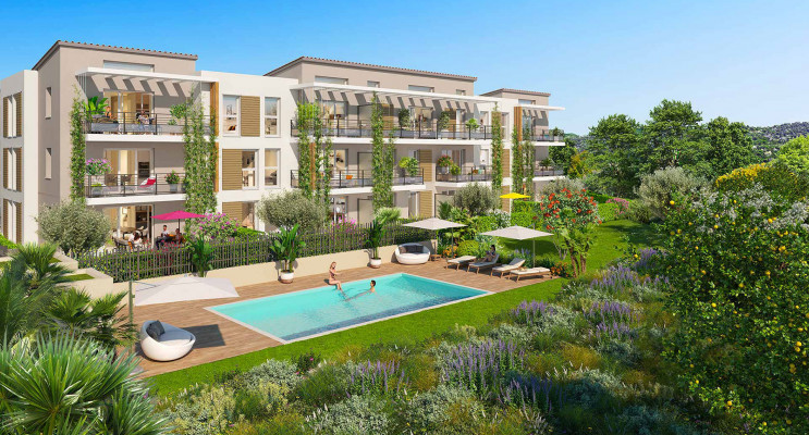 Saint-Laurent-du-Var programme immobilier neuf &laquo; Domaine Terre Nature &raquo; en Loi Pinel 