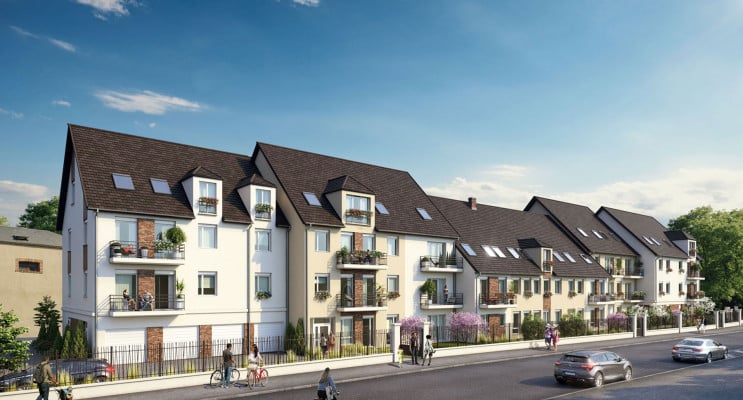 Chartres programme immobilier à rénover « L'Entre 2 Rives » en Déficit Foncier 