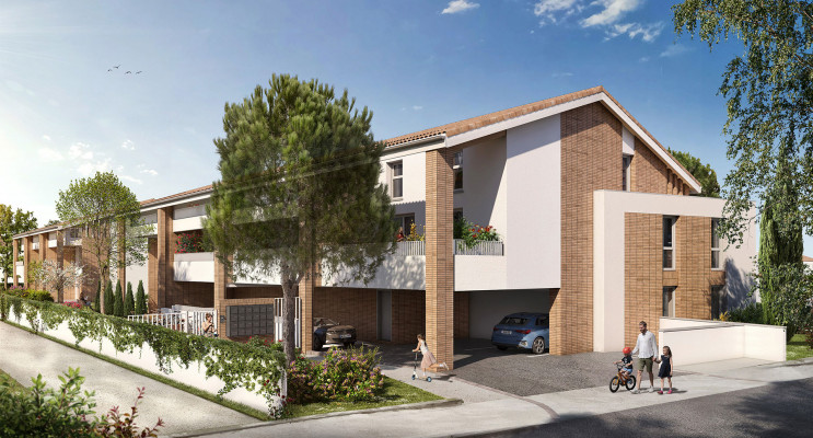 Toulouse programme immobilier neuf «  n°220007 » en Loi Pinel 
