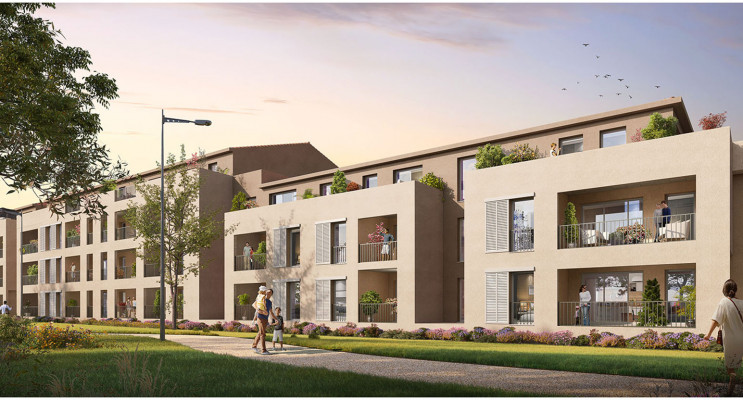 Trets programme immobilier neuf &laquo; Le Montana &raquo; en Loi Pinel 