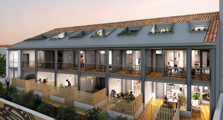 Toulouse programme immobilier neuf « Ricochet » en Loi Pinel 