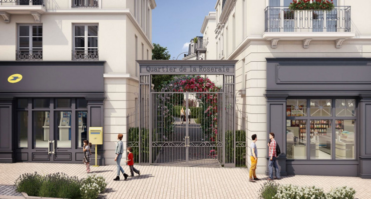 L'Haÿ-les-Roses programme immobilier neuf « Quartier de la Roseraie » en Loi Pinel 