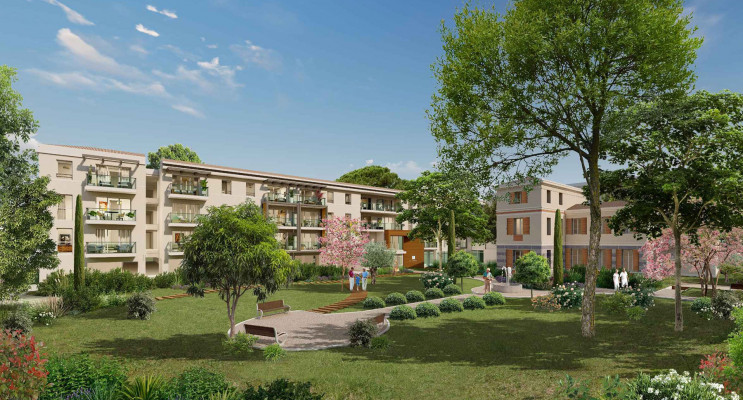 Avignon programme immobilier neuf « Le Parc des Célestins » 