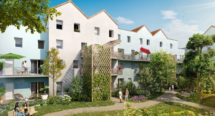 Dijon programme immobilier neuf « Solstices » en Loi Pinel 