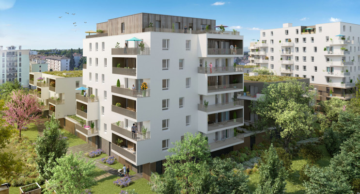 Schiltigheim programme immobilier neuf &laquo; Les All&eacute;es Gutenberg &raquo; en Loi Pinel 