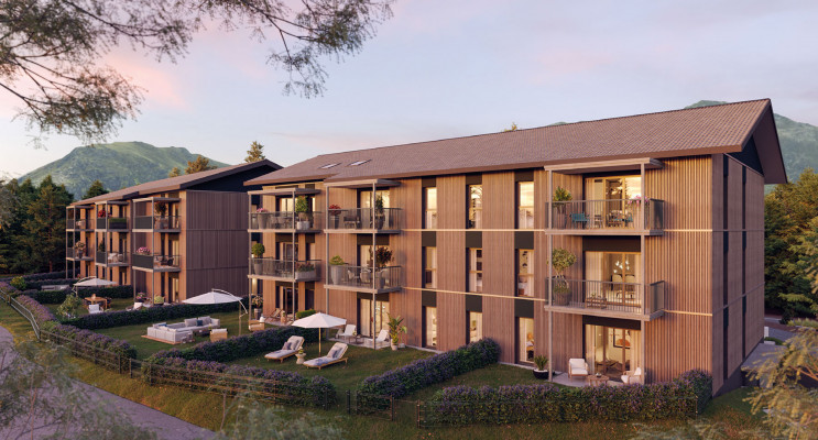 Ch&acirc;tillon-sur-Cluses programme immobilier neuf &laquo; Accord Bois&eacute; &raquo; | Logisneuf