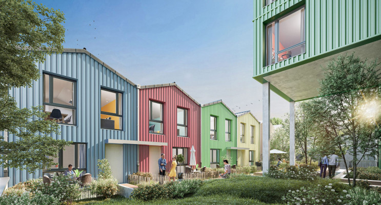 Bordeaux programme immobilier neuf &laquo; Art de Ville &raquo; en Nue Propri&eacute;t&eacute; 