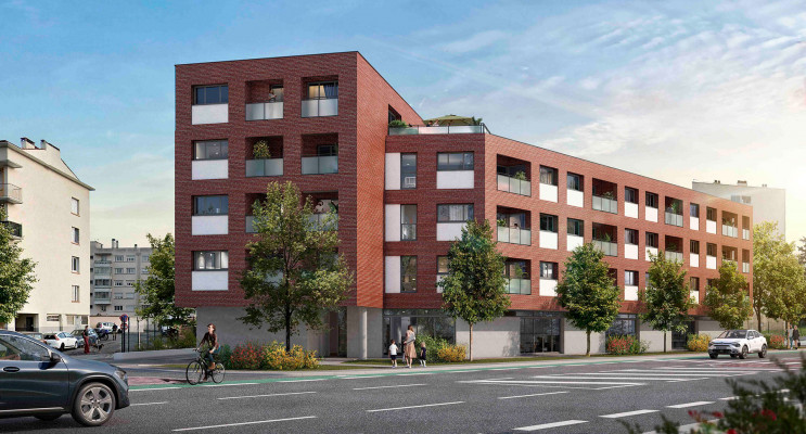 Toulouse programme immobilier neuf &laquo; Bricklane &raquo; en Loi Pinel 