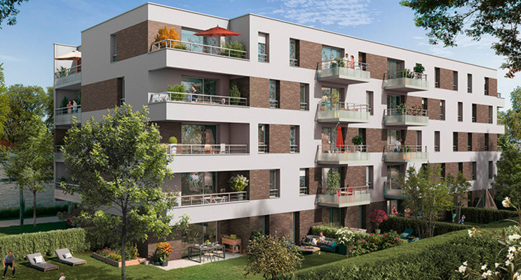 Amiens programme immobilier neuf «  n°220218 » en Loi Pinel 