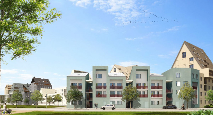 Dijon programme immobilier neuf &laquo; Ginkgo Biloba &raquo; en Loi Pinel 