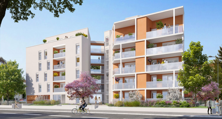 Villeurbanne programme immobilier neuf « Les Allées Perroncel