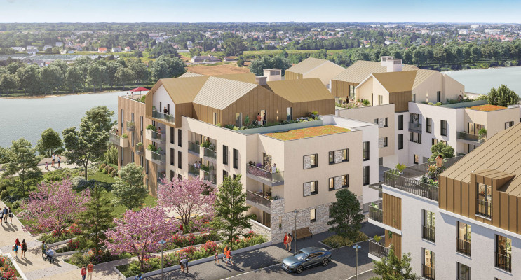 Saint-Jean-de-la-Ruelle programme immobilier neuf &laquo; Les Berges d'Houlippe &raquo; en Loi Pinel 