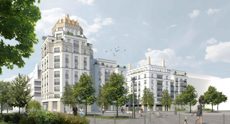 Clamart programme immobilier neuf &laquo; Apog&eacute;e &raquo; en Loi Pinel 