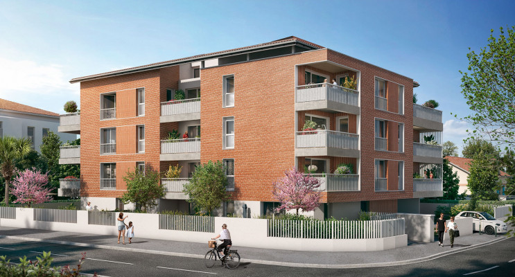 Toulouse programme immobilier neuf « Le First » en Loi Pinel 