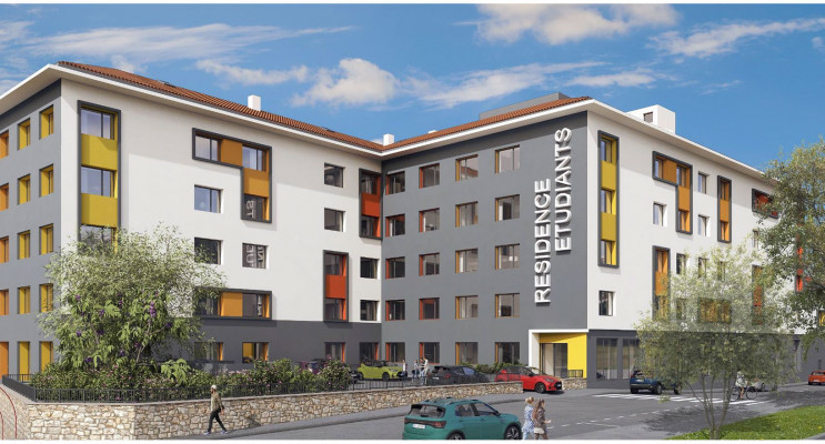 Saint-Étienne programme immobilier neuf « Twenty Campus » 