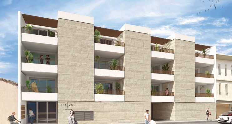 Nîmes programme immobilier neuf « Trium » en Loi Pinel 