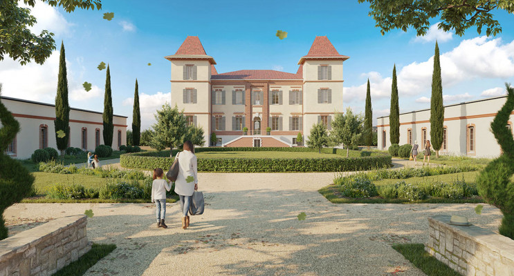 Cugnaux programme immobilier à rénover « Château de Maurens » en Loi Pinel ancien 