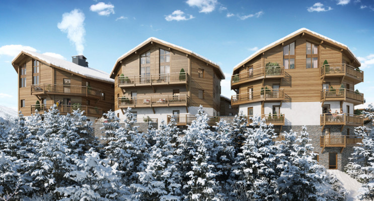 Huez programme immobilier neuf « Expression » 