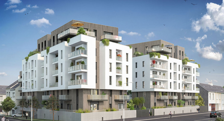 Saint-Nazaire programme immobilier neuf &laquo; Etik &raquo; en Loi Pinel 
