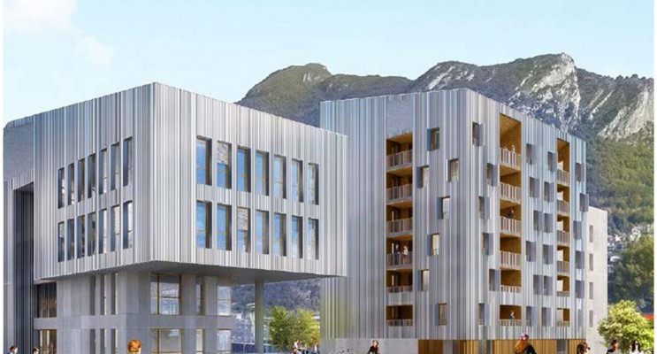 Grenoble programme immobilier neuf « Craft » en Nue Propriété 