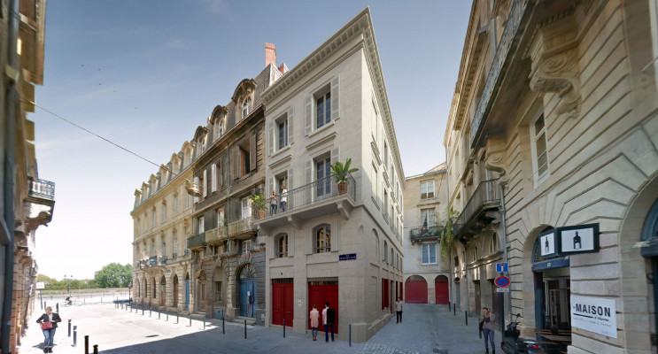 Bordeaux programme immobilier à rénover « 46 Ausone » en Loi Malraux 