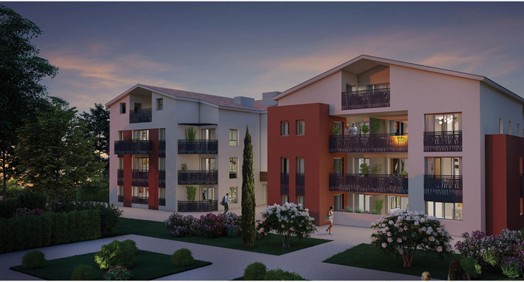 Mori&egrave;res-l&egrave;s-Avignon programme immobilier neuf &laquo; Patio Monnet Tranche 2 &raquo; en Loi Pinel 