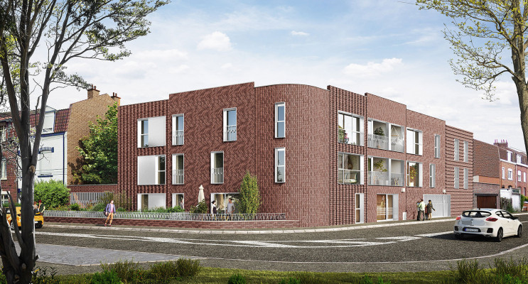 Villeneuve-d'Ascq programme immobilier neuf &laquo; Le Corner &raquo; en Loi Pinel 