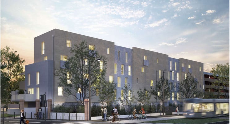 Toulouse programme immobilier neuf &laquo; Le Colibri &raquo; en Loi Pinel 