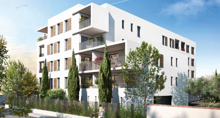 Marseille programme immobilier neuf « Angle Lumière » en Loi Pinel 