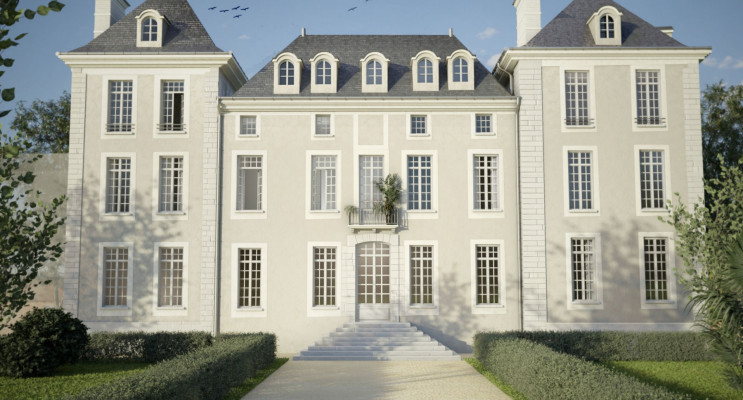 Crespi&egrave;res programme immobilier &agrave; r&eacute;nover &laquo; Ch&acirc;teau de Sautour &raquo; en Loi Pinel ancien 